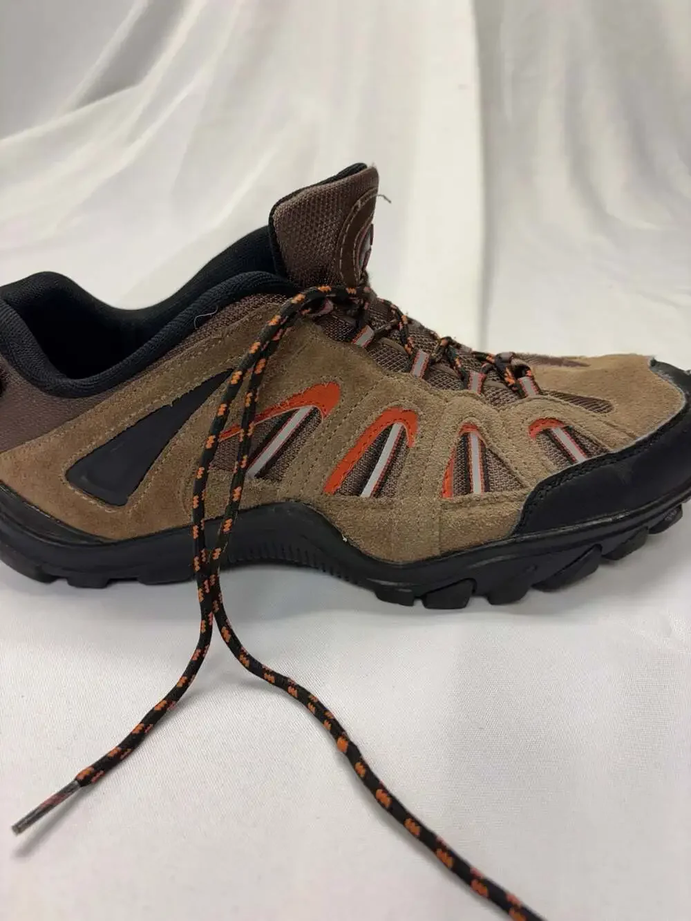 Magellan Outdoors Hiking Shoes Size 11D Brown Suede